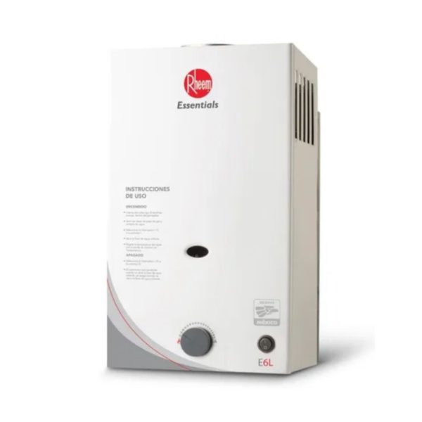 Calentador instantaneo atmosferico 6L Mod. HDEI-MX06P